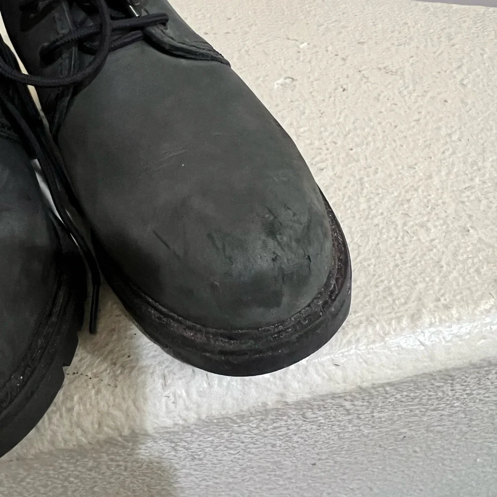Havana Joe 1811-B Black Leather Classic Chukka Ankle Boots Women Size 39 US 8‎